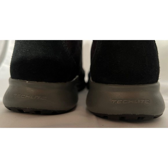 Columbia Boots Women Sz US 9 Nikiski Snow Black Leather BL0837 Round Toe Lace Up - Picture 8 of 11